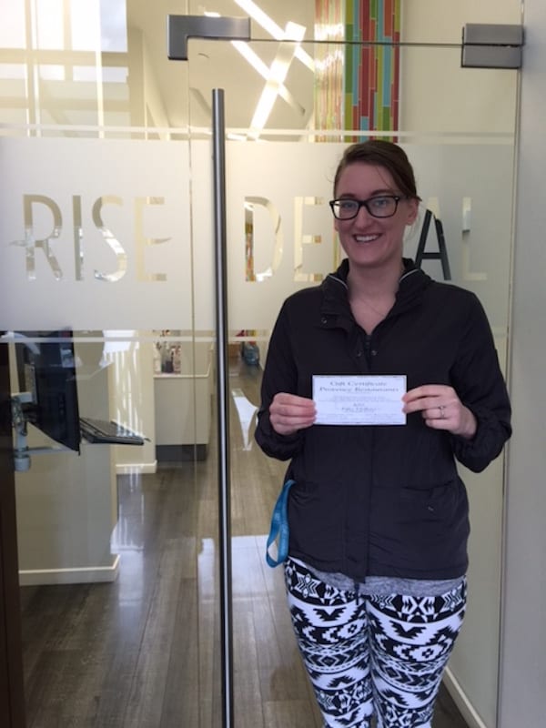 Referral contest winner Loral from Vancouver