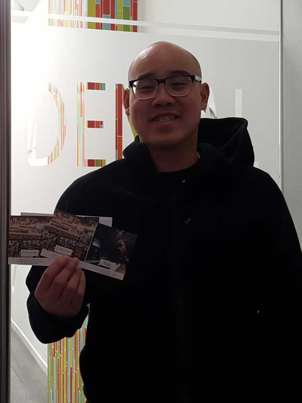 monthly referral award winner James Vu